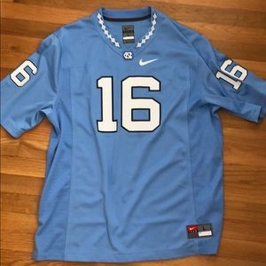 UNC football jersey size L